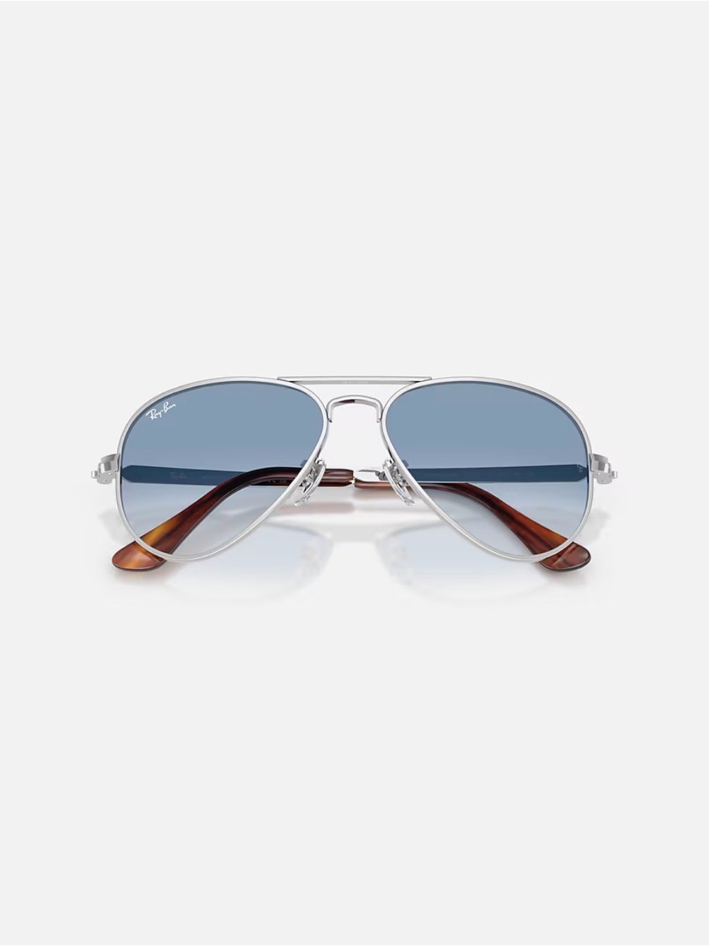 NWB Ray•Ban Aviator Max Silver, gradient blue 58 16 ORB3926